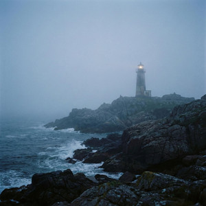 faro marino by Hojas de Octubre