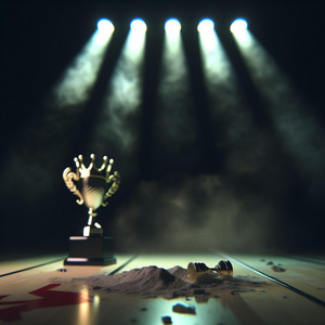 broken trophies on the shelf by ferroryy