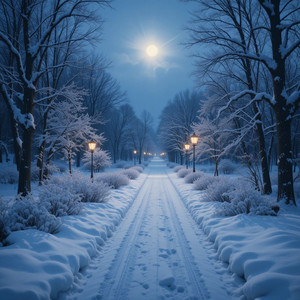 First Snowfall Glow by Aurorax