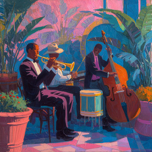 Blue Skyline Pulse by Serenity Klar Trio