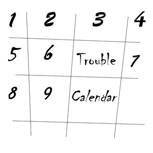 Tea Drinkers - Trouble Calendar