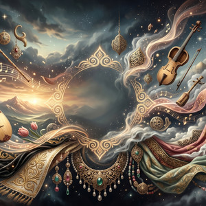 Dombra Dawnrise by Assiya Mukhit