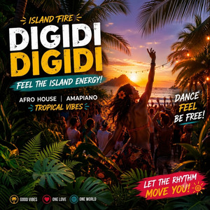 DIGIDI DIGIDI Island Fire | Afro House • Amapiano • Tropical Summer Vibes by Memoli