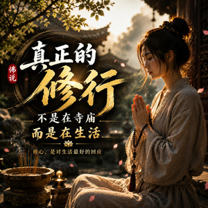 《真正的修行，不是在寺庙，而是在生活》 by 沈月歌
