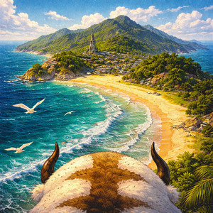 waves on kyoshi island by uncle iroh
