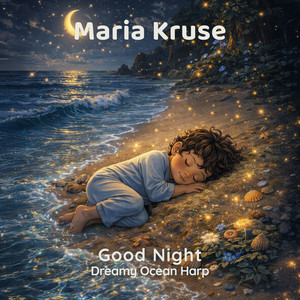 Good Night - Dreamy Ocean Harp by Maria Kruse
