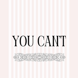 you cant by djnina