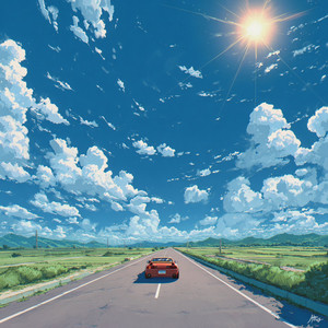 Endless Suburban Sky by L'indécis