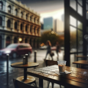El cafe de los retratos by Tito Bass