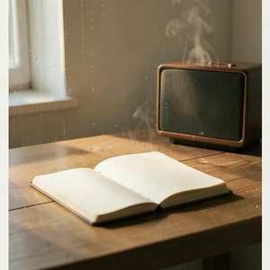 Notebook Rain by Cocoa Static