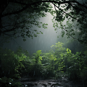 Nature's Rain Symphony: Gentle Droplet Harmonies