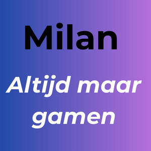 Altijd maar gamen
