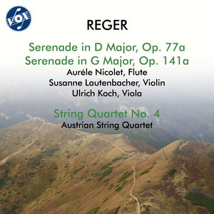 レーガー　セレナード
ヨッフム＆ベルリンフィル
1952年ウラニア盤LP Reger: Serenades, Opp. 77a & 141a & String Quartet No. 4, Op. 109