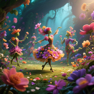 Lila Pacocha - Waltz of the Flowers