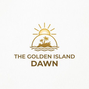 The Golden Island Dawn by Damar Lux