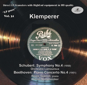 LP Pure, Vol. 31: Klemperer Conducts Schubert & Beethoven album