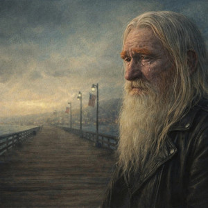 A Father Still Waiting by Lantern Ash