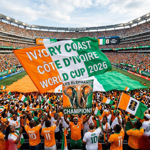 côte d' ivoire World cup 2026 song Ivory Coast by ASI BALE ENJOY