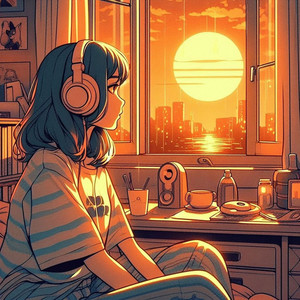 Coffee After Sunset by Velvet Rayno