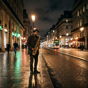 Passing Strangers, Familiar Eyes by The street Musician