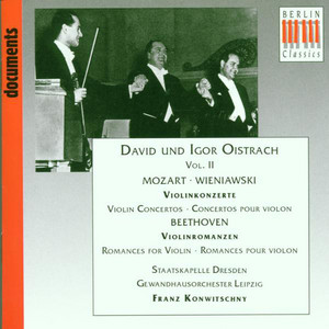 Mozart, Beethoven & Wieniawski:: Violin Concertos cover
