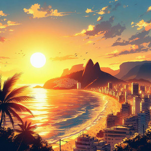 Sunset Over Ipanema by Lobster Gibbs