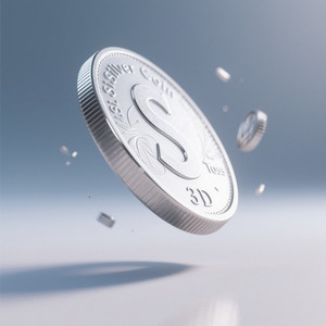 Silver Coin Toss by JAJANG MARYONO