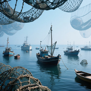 Barcos y Redes by Blazeevory kg