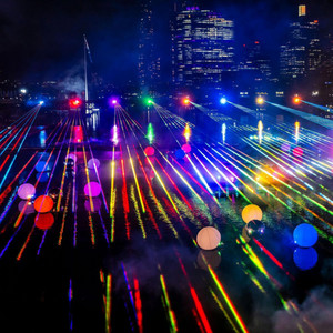 Laser Lightfall by Jono Ma