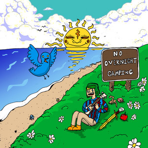 No Overnight Camping - A cover of Island Song on a beach cliff side