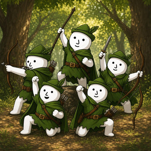 Merry Men Ride cover art
