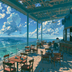 blue blur by Takatsugu Wakabayashi