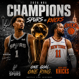 Spurs vs Knicks (2026) by Spurs Fans