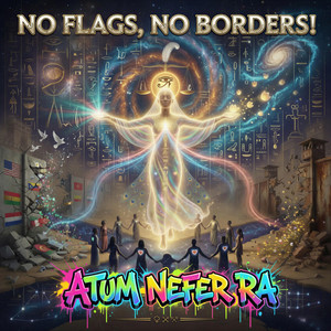 NO FLAGS, NO BORDERS by Atum Nefer Ra