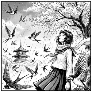 Amber Horizon by The Static Orchard