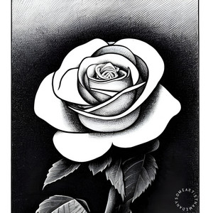 someartistnamedAny - Rosen Weiß Himmel Schwarz