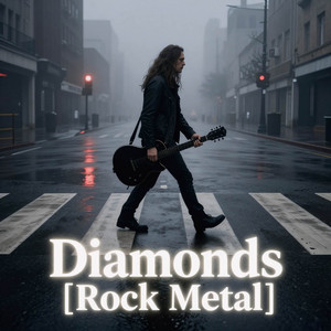 Diamonds - rock Metal by Metal Universe