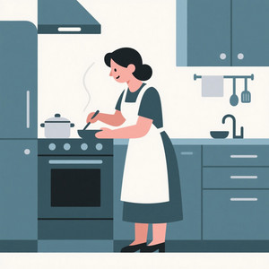 jenIAzinha - A dona de casa quando vai descansar