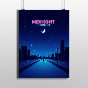 Midnight Thoughts by Miguei Arte