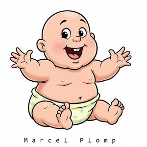 Marcel Plomp - Laughing Baby Bubbling