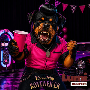 Rockabilly Rottweiler by Lumi Hunters