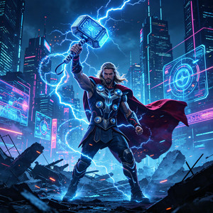 Thor Ragnarok by Lanp G