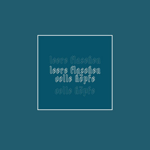 Leere Flaschen volle Köpfe