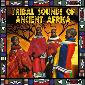 掛軸 アフリカンアート Africa of Sounds