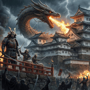 Shogun on a Throne by XiXuGi