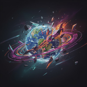 Crashing Earth by Quantaris