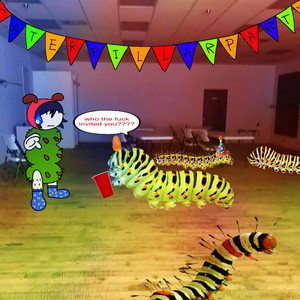 Caterpillar party by ALIENZY