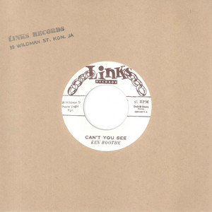 Can't You See by Ken Boothe