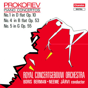 Prokofiev: Piano Concertos Nos. 1, 4 & 5 album