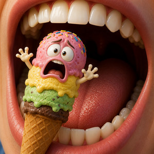 I Was Ice Cream! (Goodbye Song) by MEMEDROP, Fonny Sungs, De Tekentovenaar
